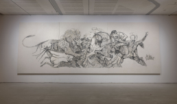 Andrea Pazienza. Non sempre si muore, exhibition view, foto © Giorgio e Giulia Benni, courtesy Fondazione MAXXI