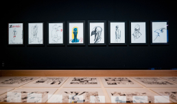 Andrea Pazienza. Non sempre si muore, exhibition view, foto © Giovanna Onofri, courtesy Fondazione MAXXI