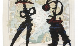 William Kentridge, North Pole Map