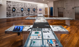 L’archivio della rivista segno. Attualità Internazionali d'Arte Contemporanea, 1976 - 2026, exhibition view, foto © Giorgio Benni, courtesy Fondazione MAXXI